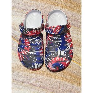 Nautica River Edge Tie-Dye clogs